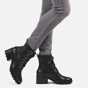 SOREL Cate Waterproof Lace-up Boot
